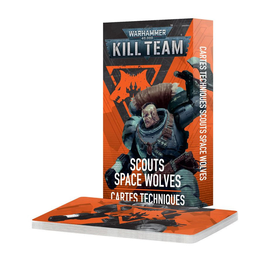 Kill Team: Wolf Scouts (Scouts Space Wolves) – Datacards/Cartes Techniques (FRENCH)