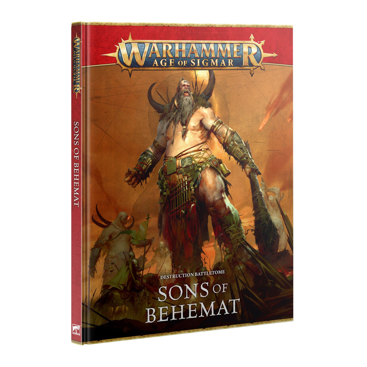 Warhammer Age of Sigmar - Battletome: Sons Of Behemat (English) (PRE-ORDER RELEASES SEPT 26TH)