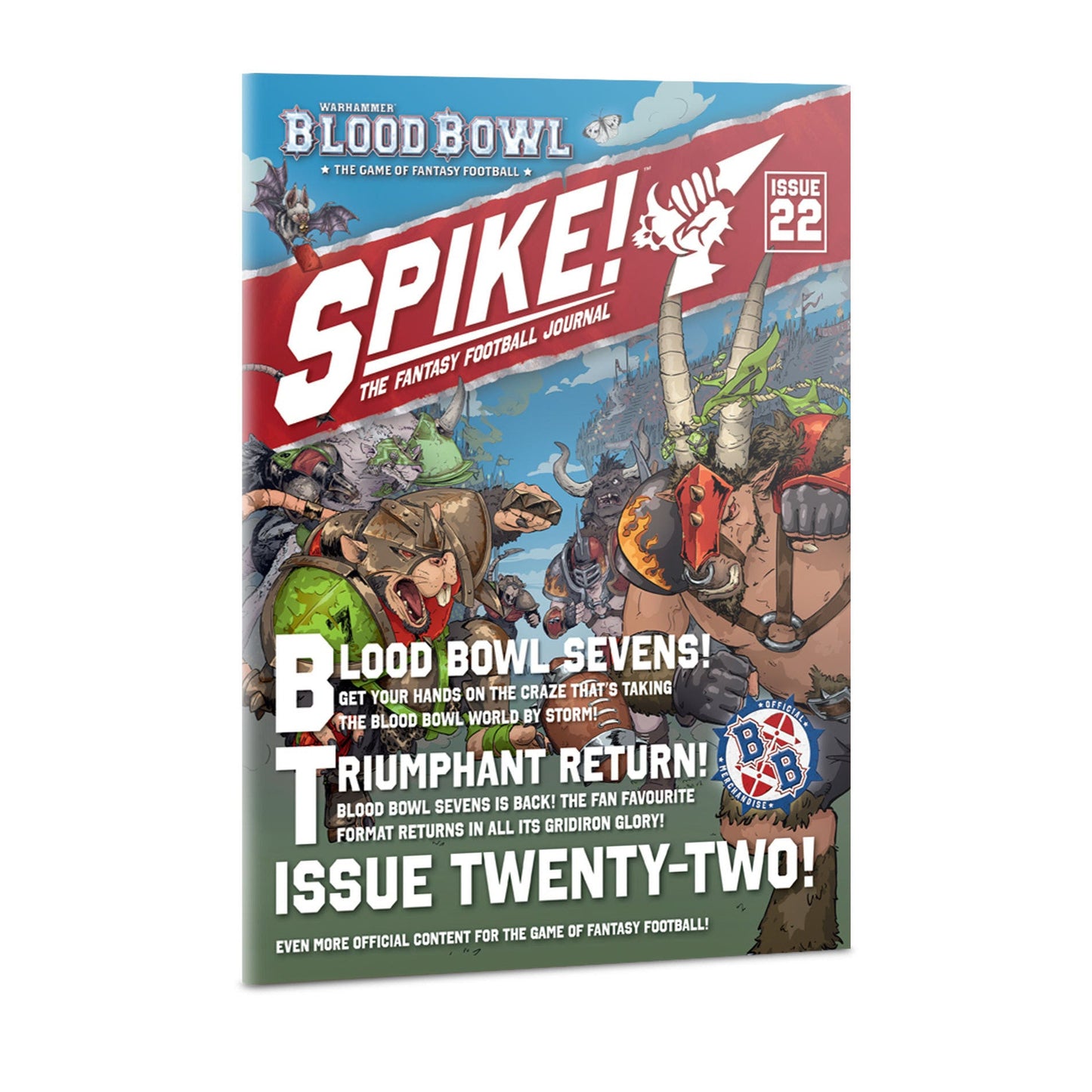 Warhammer Blood Bowl: Spike! Issue 22 (PRE-ORDER RELEASES AUG 22ND)