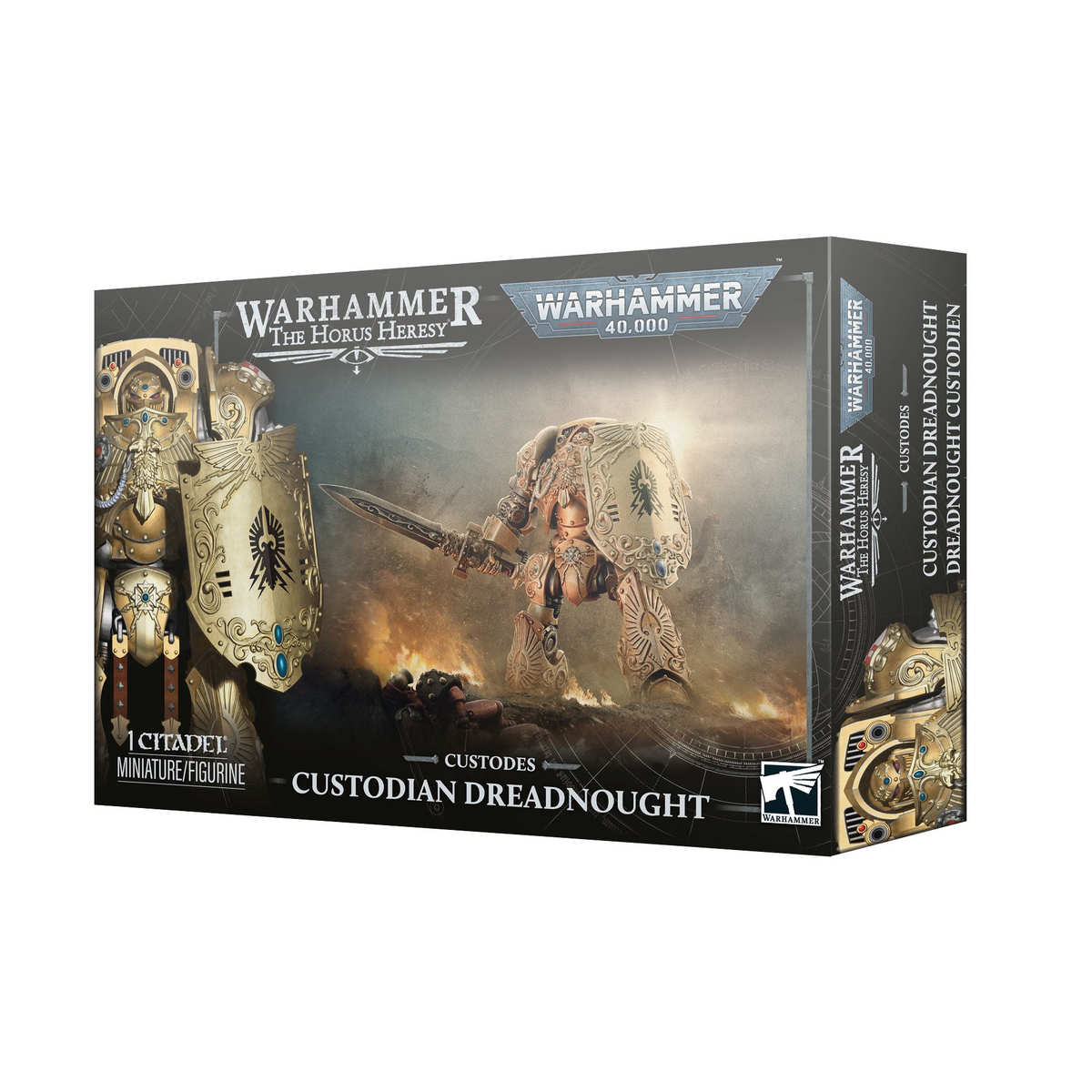 Warhammer The Horus Heresy - Custodes: Custodian Dreadnought (PRE-ORDER RELEASES OCT 17TH)