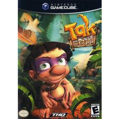 GameCube game cover featuring a cartoon character with a mask and goggles in a jungle setting.