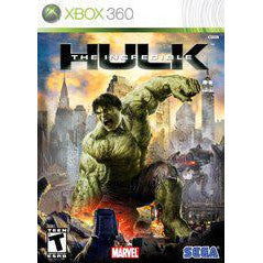 Xbox 360 game cover featuring the Hulk with a cityscape background