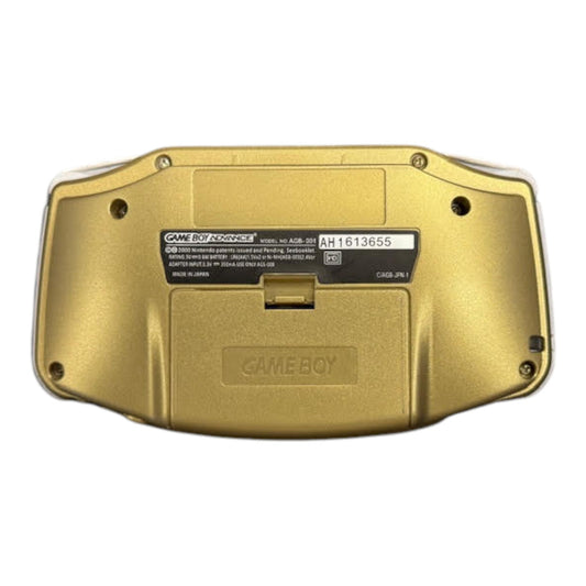 Nintendo GameBoy Advance (Gold) - Pokemon Shell