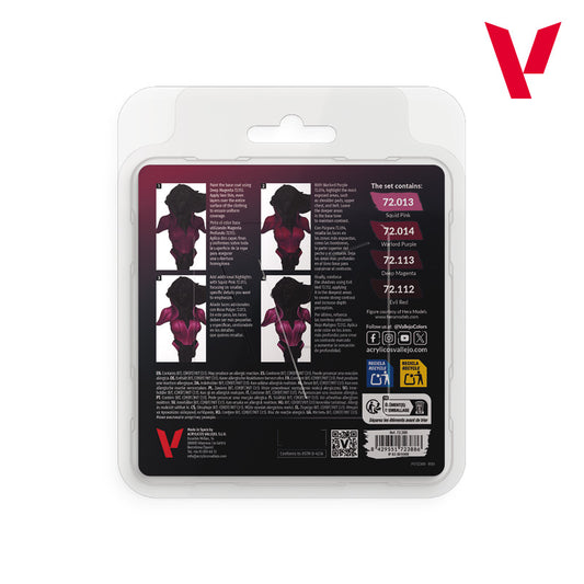 Vallejo: Game Color Magenta Paint Set
