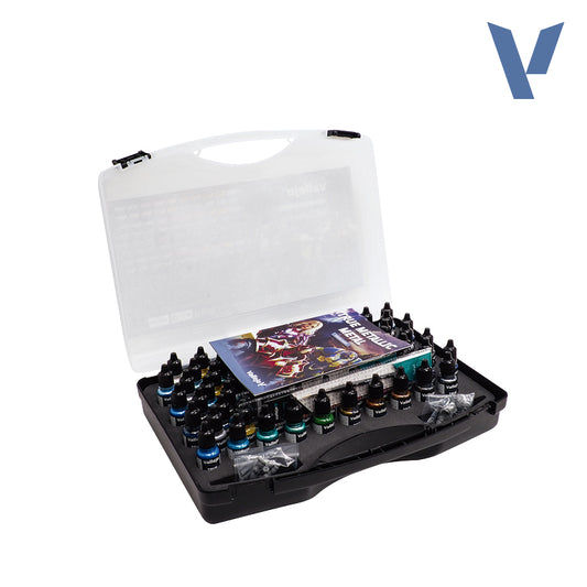Vallejo: True Metallic Metal Full Collection Case Paint Set