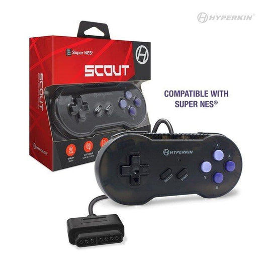 Hyperkin Scout SNES Wired Controller - Various Colours