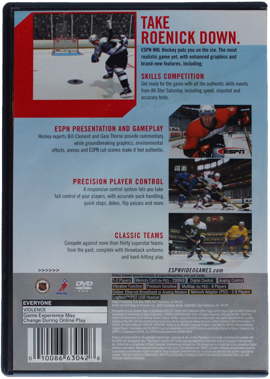 ESPN NHL Hockey (PS2)