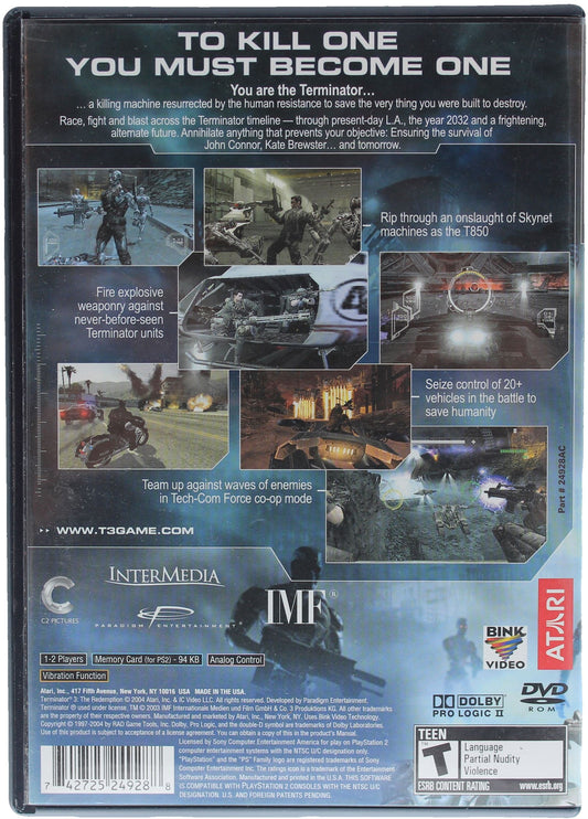 Terminator 3: The Redemption (PS2)