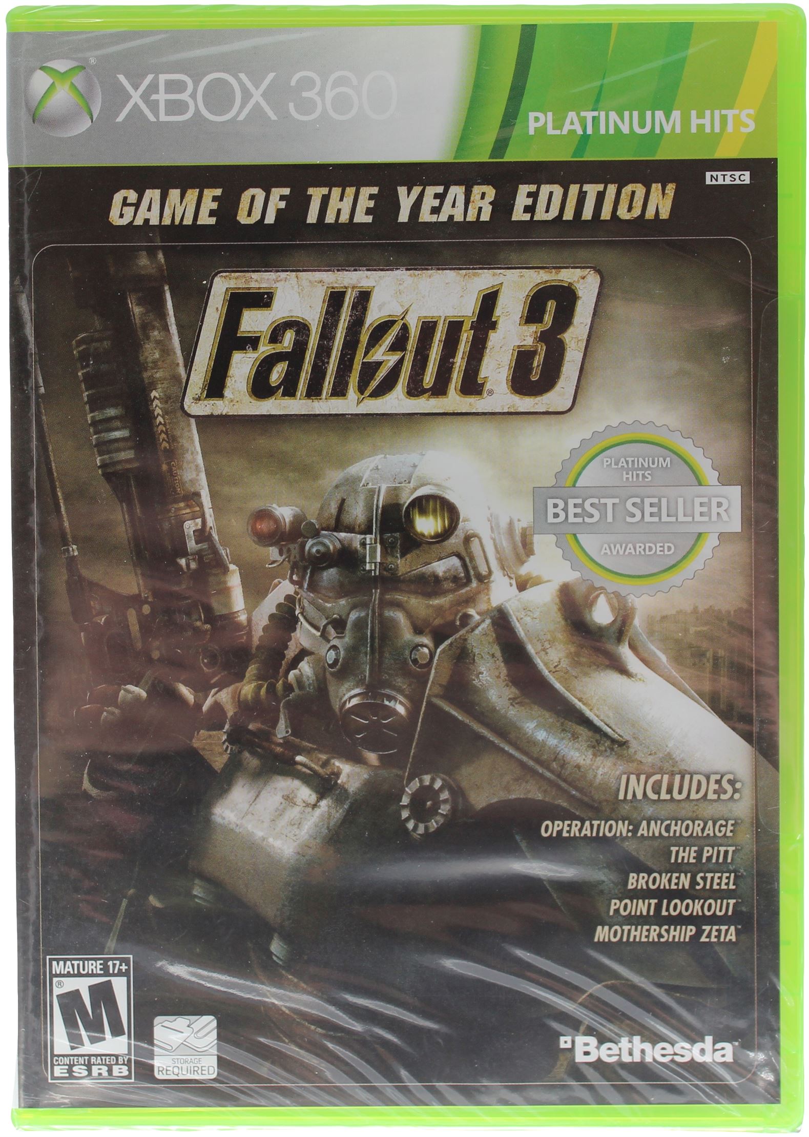 Fallout 3 [Game Of The Year Edition] [Platinum Hits] - Sealed – Retro North  Games