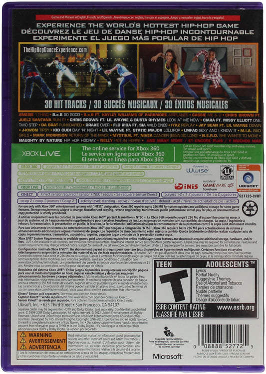 The Hip Hop Dance Experience (Xbox 360)