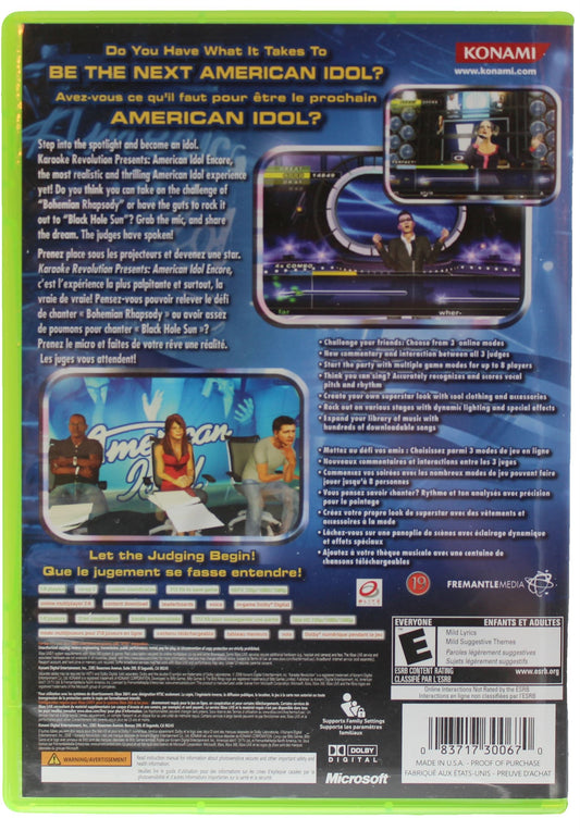 Karaoke Revolution Presents: American Idol Encore