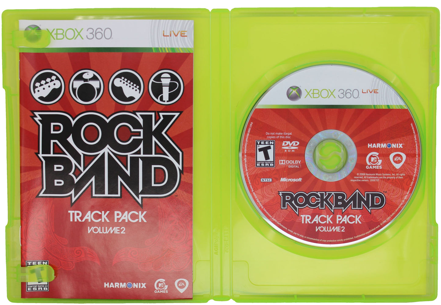 Rock Band: Track Pack Volume 2 (Xbox 360)