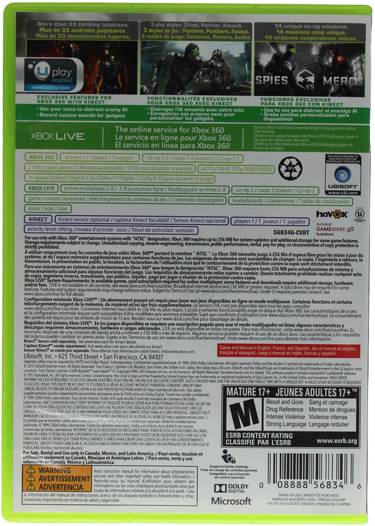 Tom Clancy's: Splinter Cell: Blacklist (Xbox360)