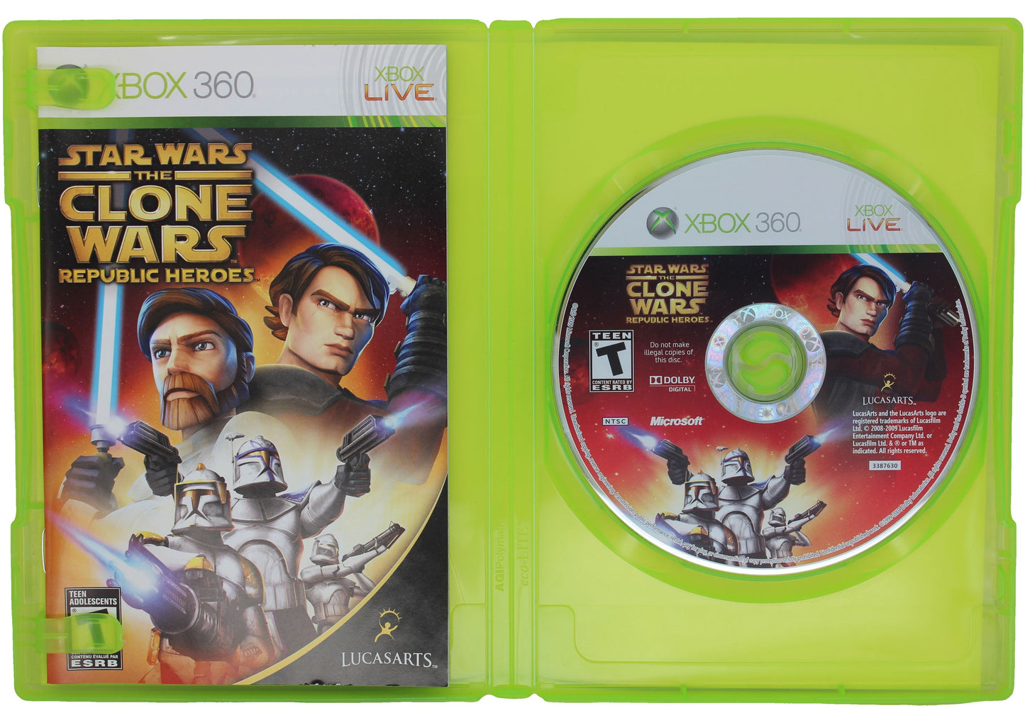 Star Wars: The Clone Wars Republic Heroes (Xbox360)