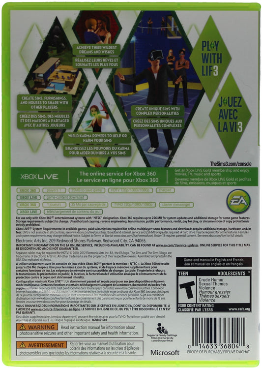 The Sims 3 (Xbox 360)