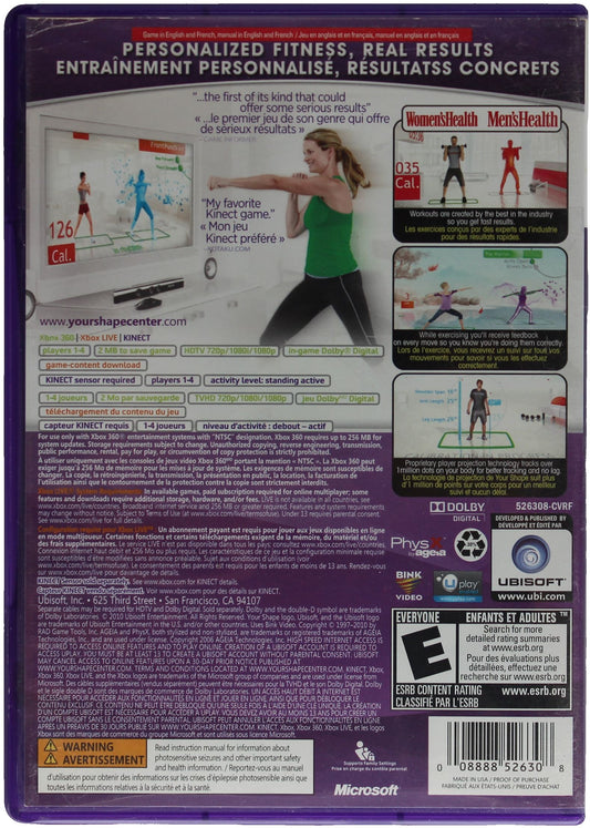 Your Shape: Fitness Evolved