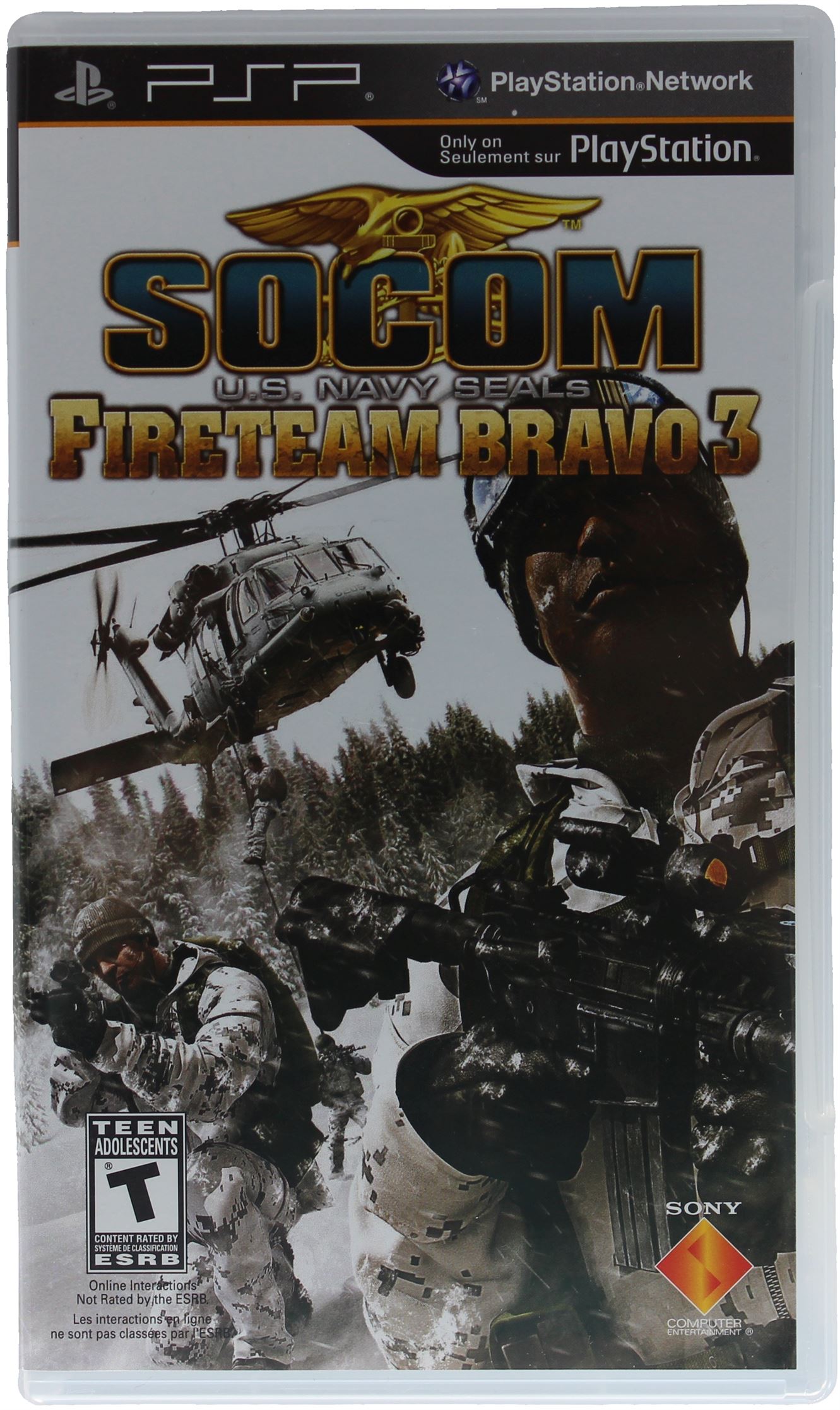 SOCOM US Navy Seals Fireteam Bravo 2 (Playstation Portable / PSP