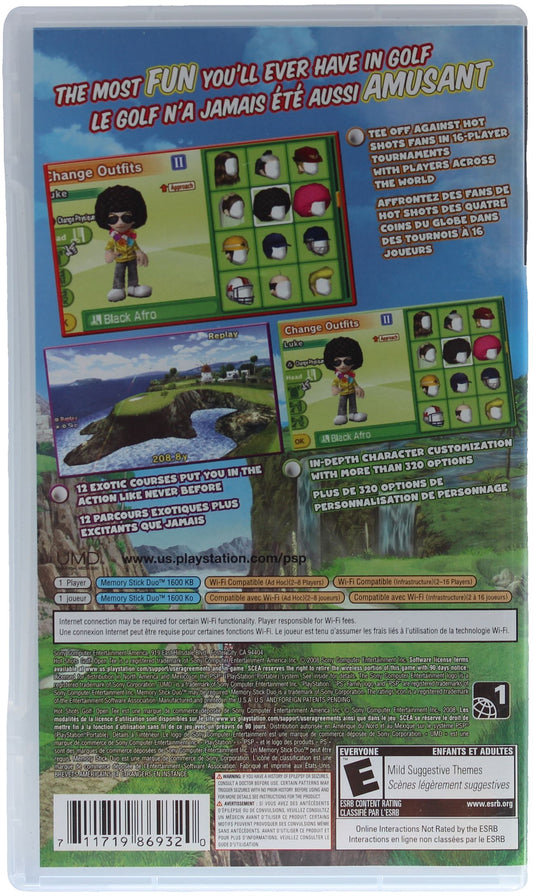 Hot Shots Golf: Open Tee 2 (PSP)