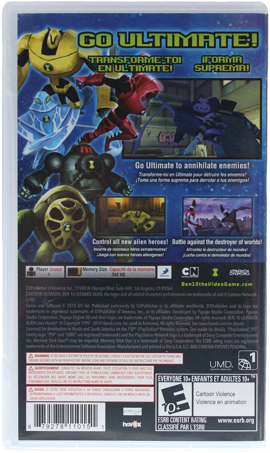 Ben 10 Ultimate Alien: Cosmic Destruction