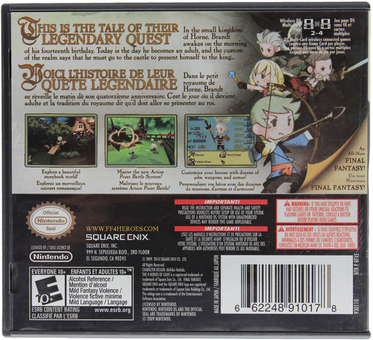 Final Fantasy: The 4 Heroes Of Light