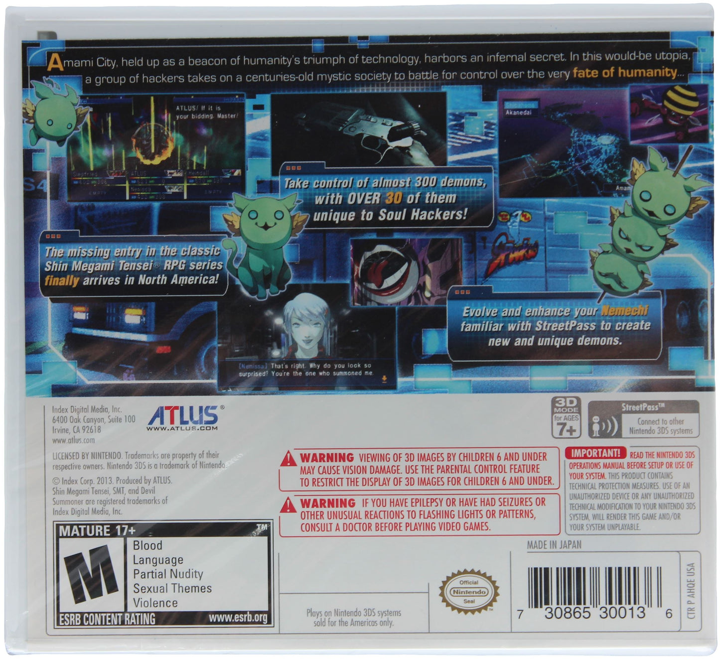 Shin Megami Tensei: Devil Summoner: Soul Hackers - Sealed