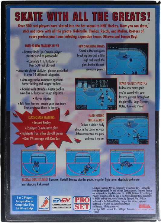 NHLPA Hockey '93 (Genesis)