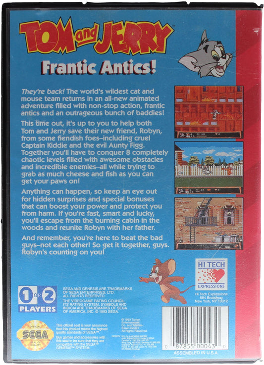 Tom And Jerry: Frantic Antics!