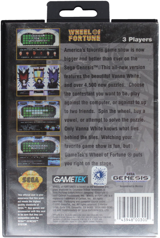Wheel Of Fortune (Genesis)