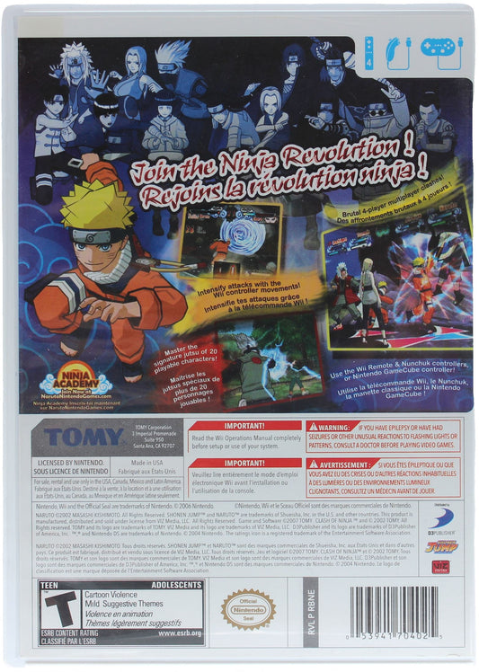 Naruto: Clash Of Ninja Revolution (Wii)