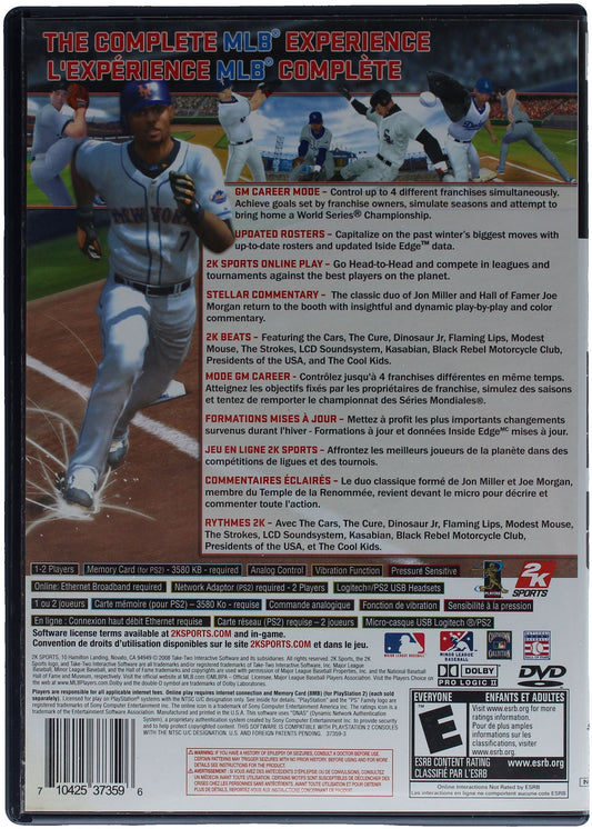 Major League Baseball 2K8 (PS2)
