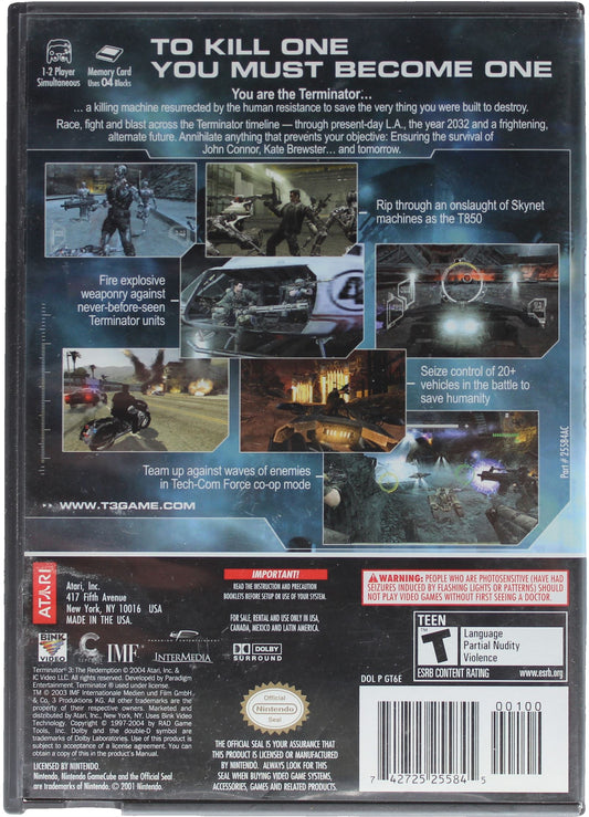 Terminator 3: The Redemption (GC)