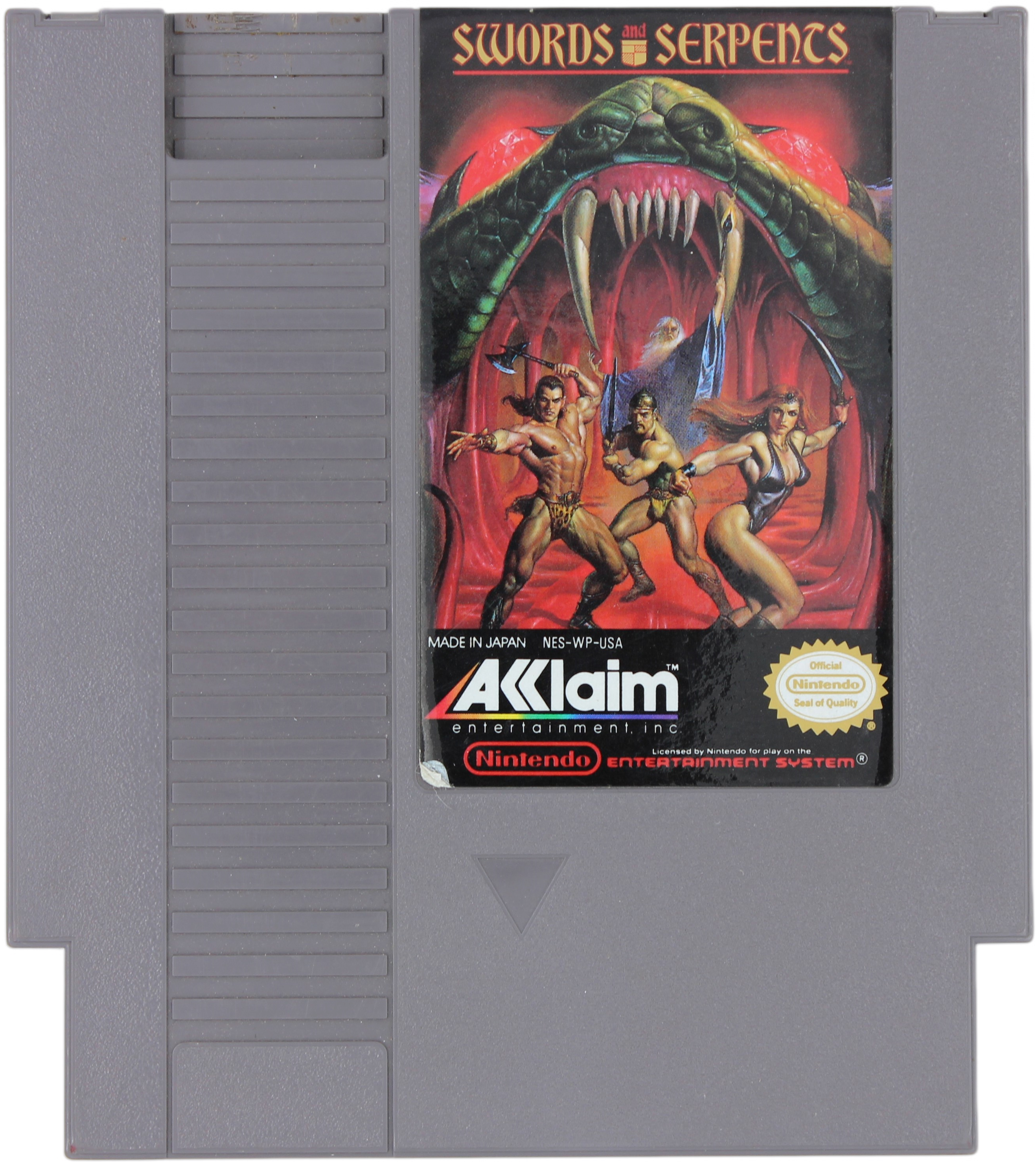 Swords and sale serpents nes