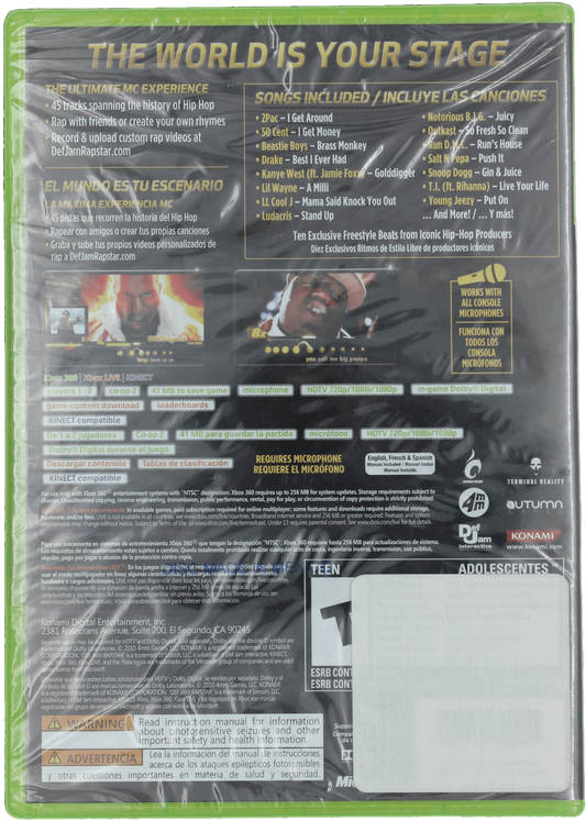 Def Jam Rapstar (Xbox360)