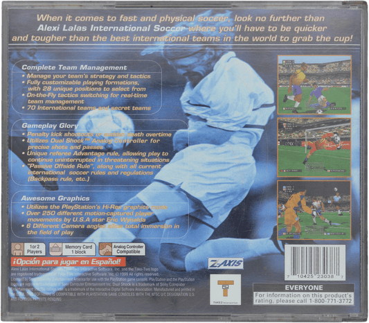 Alexi Lalas International Soccer