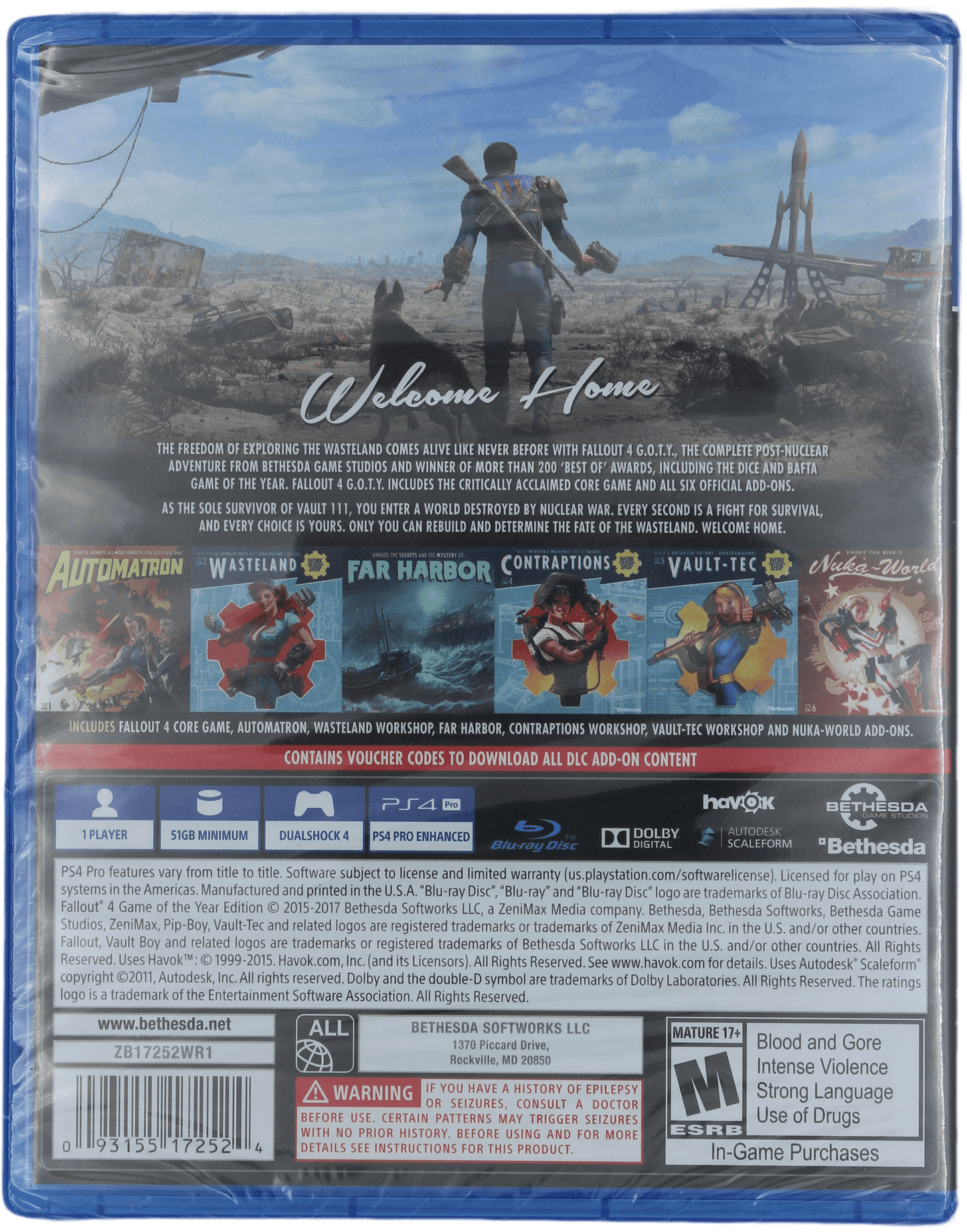Fallout 4: G.O.T.Y. [Game Of The Year Edition] - Sealed