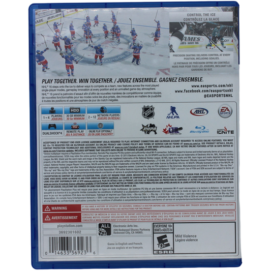 NHL 16 (PS4)