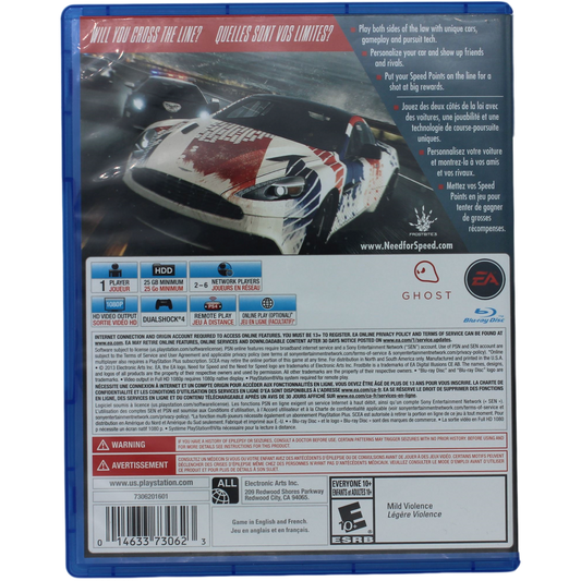 Need For Speed: Rivals (PS4)