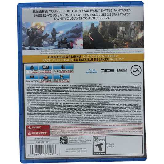 Star Wars: Battlefront (PS4)