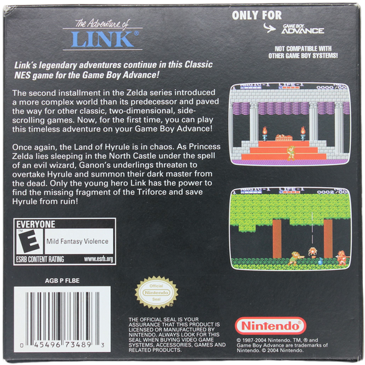 The Legend Of Zelda II: The Adventure Of Link (GBA)