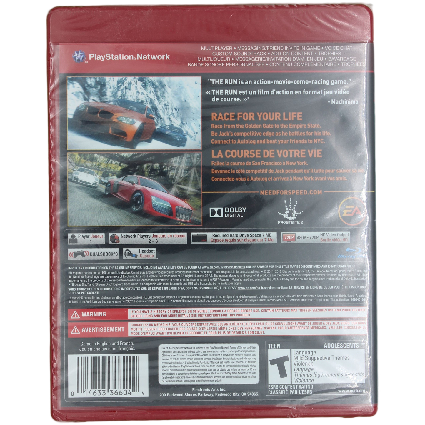 Need For Speed: The Run (PS3)