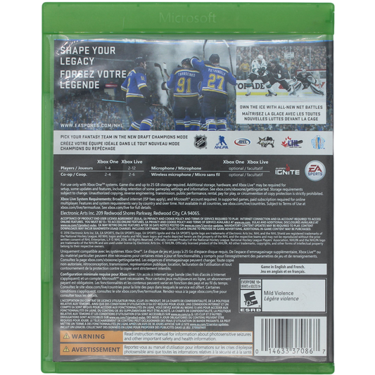 NHL 17 (XboxOne)