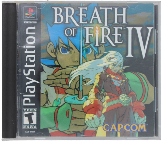 Breath Of Fire IV - Game + Cover Art/Manual Only