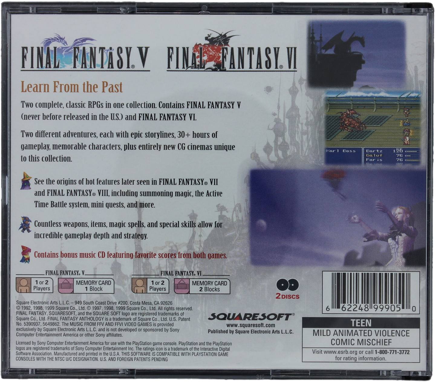 Final Fantasy: Anthology [Collector's Package]