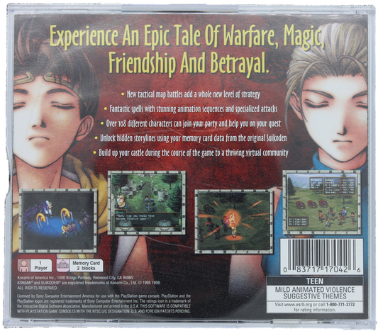 Suikoden II + Suikoden II: Official Strategy Guide (PS1)