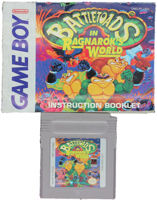 Battletoads In Ragnarok's World + Manual