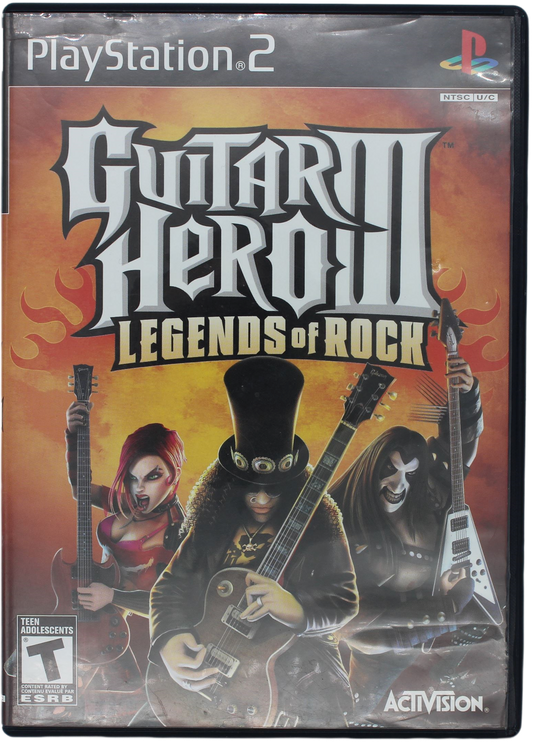 Guitar Hero III: Legends Of Rock (PS2)