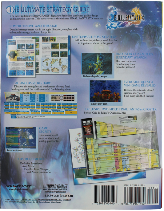 Final Fantasy X: Official Strategy Guide (PS2)
