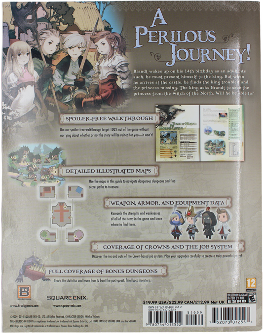 Final Fantasy: The 4 Heroes Of Light - Official Strategy Guide (DS)