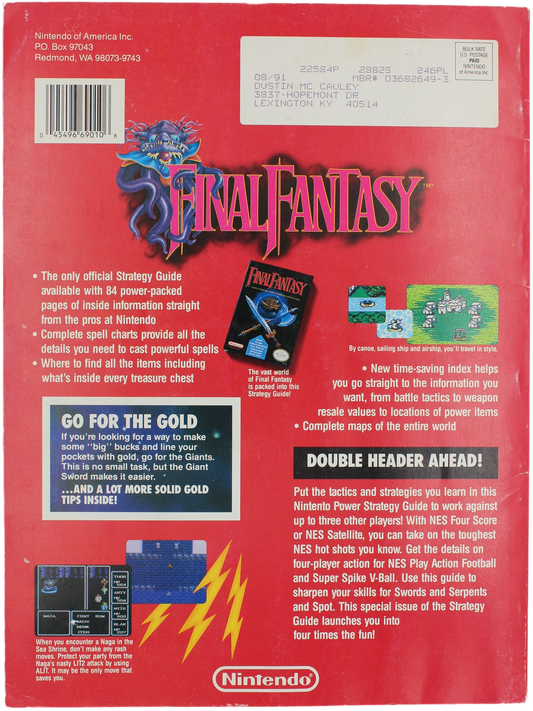 Final Fantasy: Official Strategy Guide (NES)