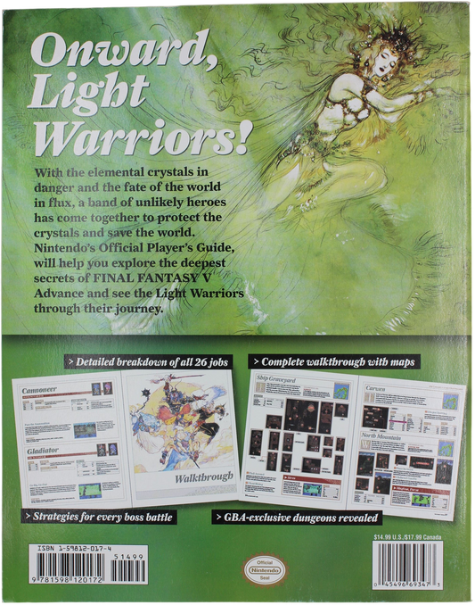 Final Fantasy V Advance: Official Strategy Guide (GBA)
